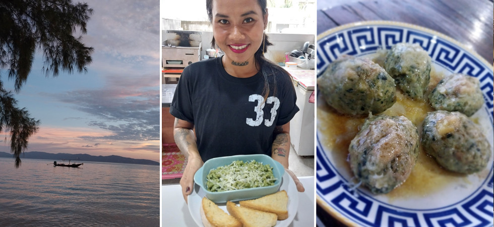 Due trentini in Thailandia tra canederli, crauti e strudel